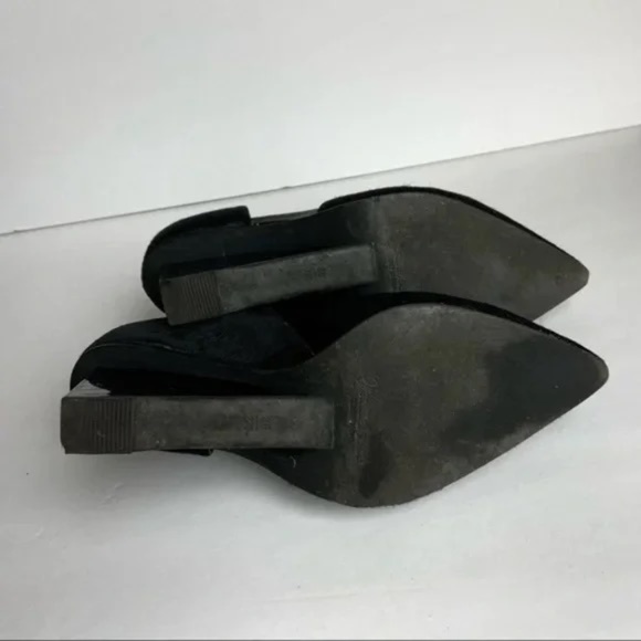 Venilla Suite Pointed Pony Hair Wedge Heels - Picture 5 of 5